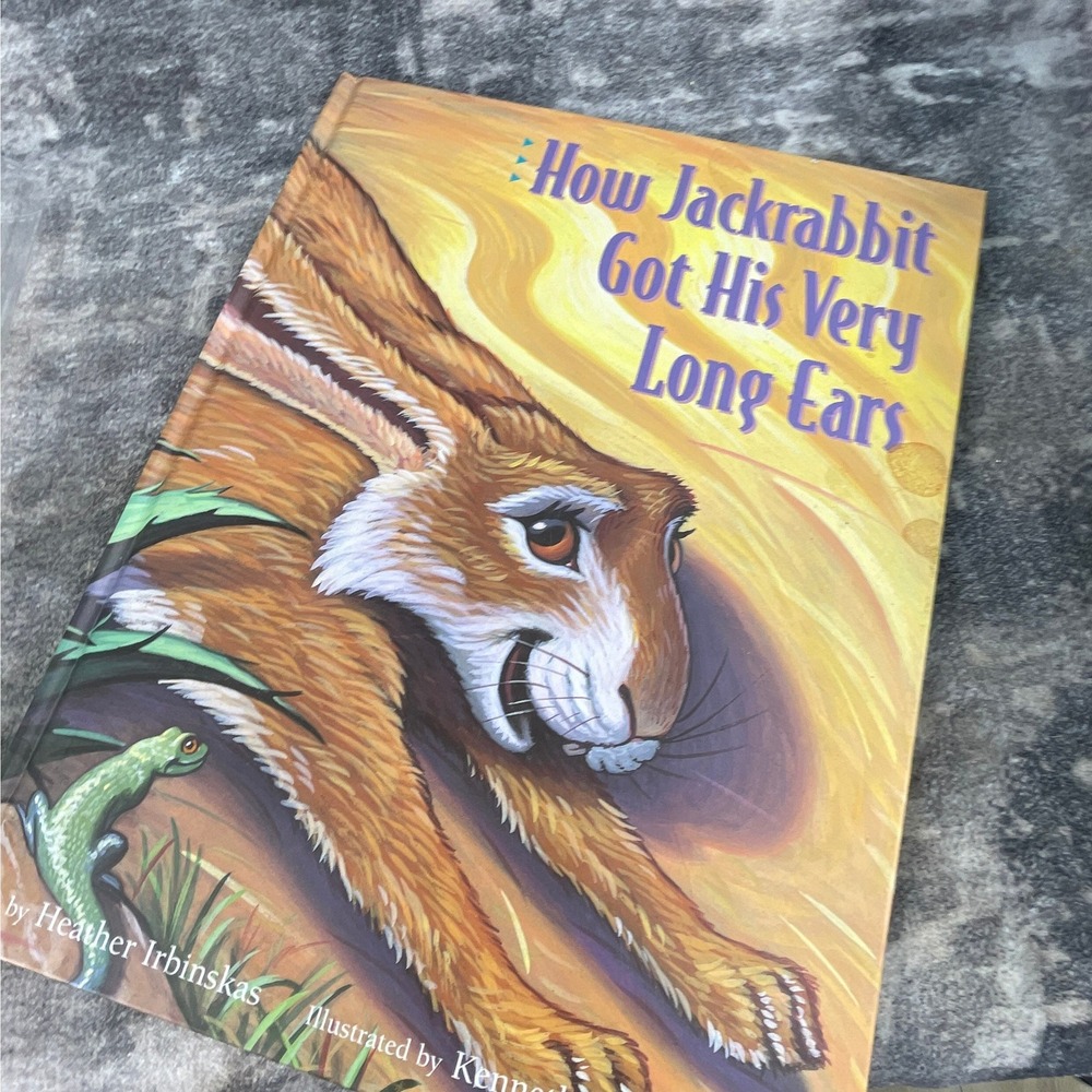 How Jackrabbit Got His Very Long Ears Heather‎ Irbinskas 1st Edi Hardcover 1994